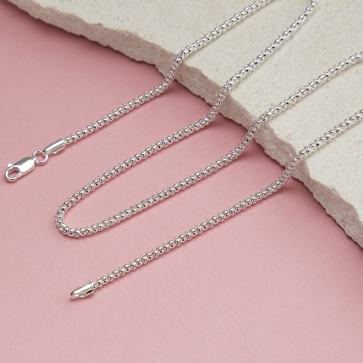 Sterling Silver Chain (Size - 16)