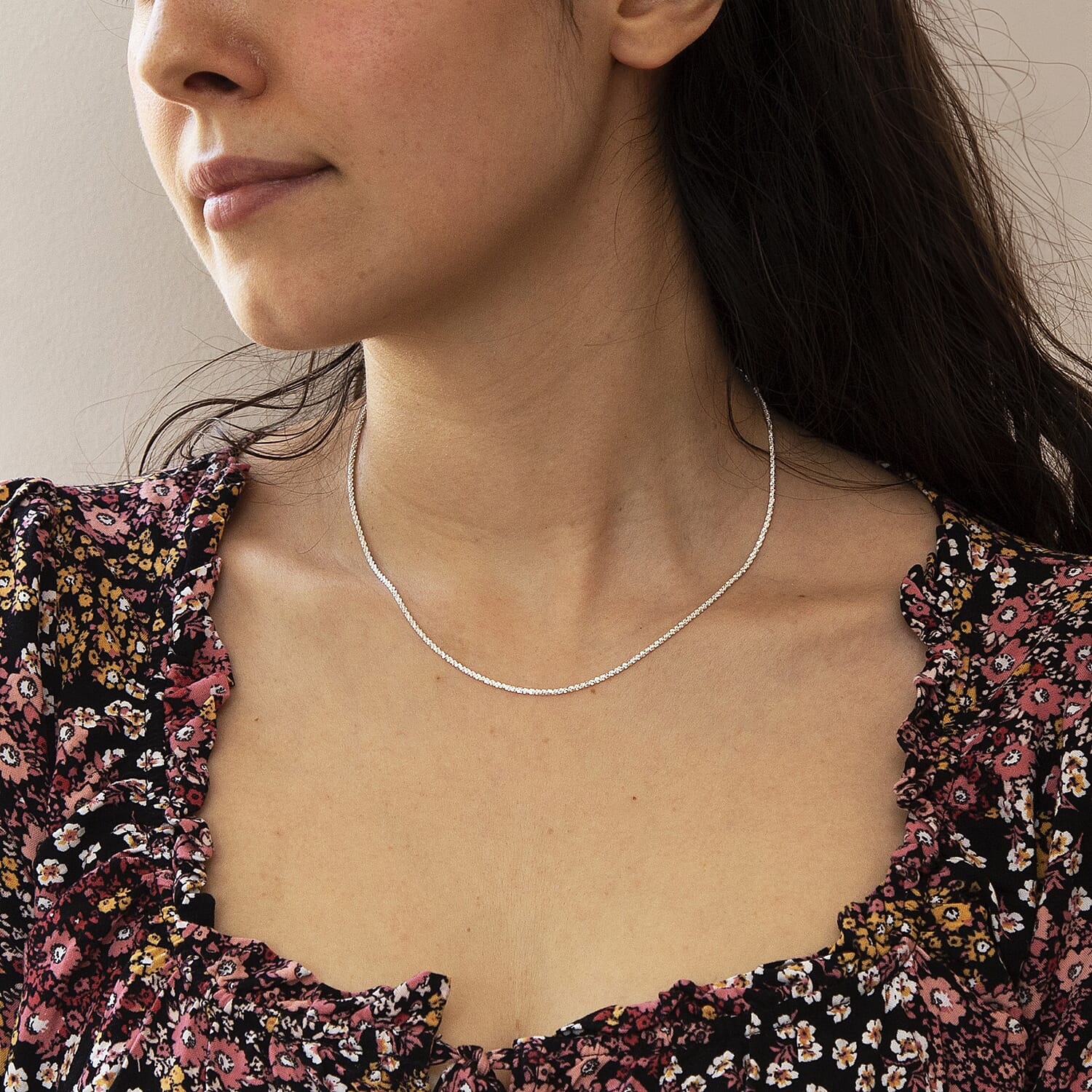 Sterling Silver Chain (Size - 16)