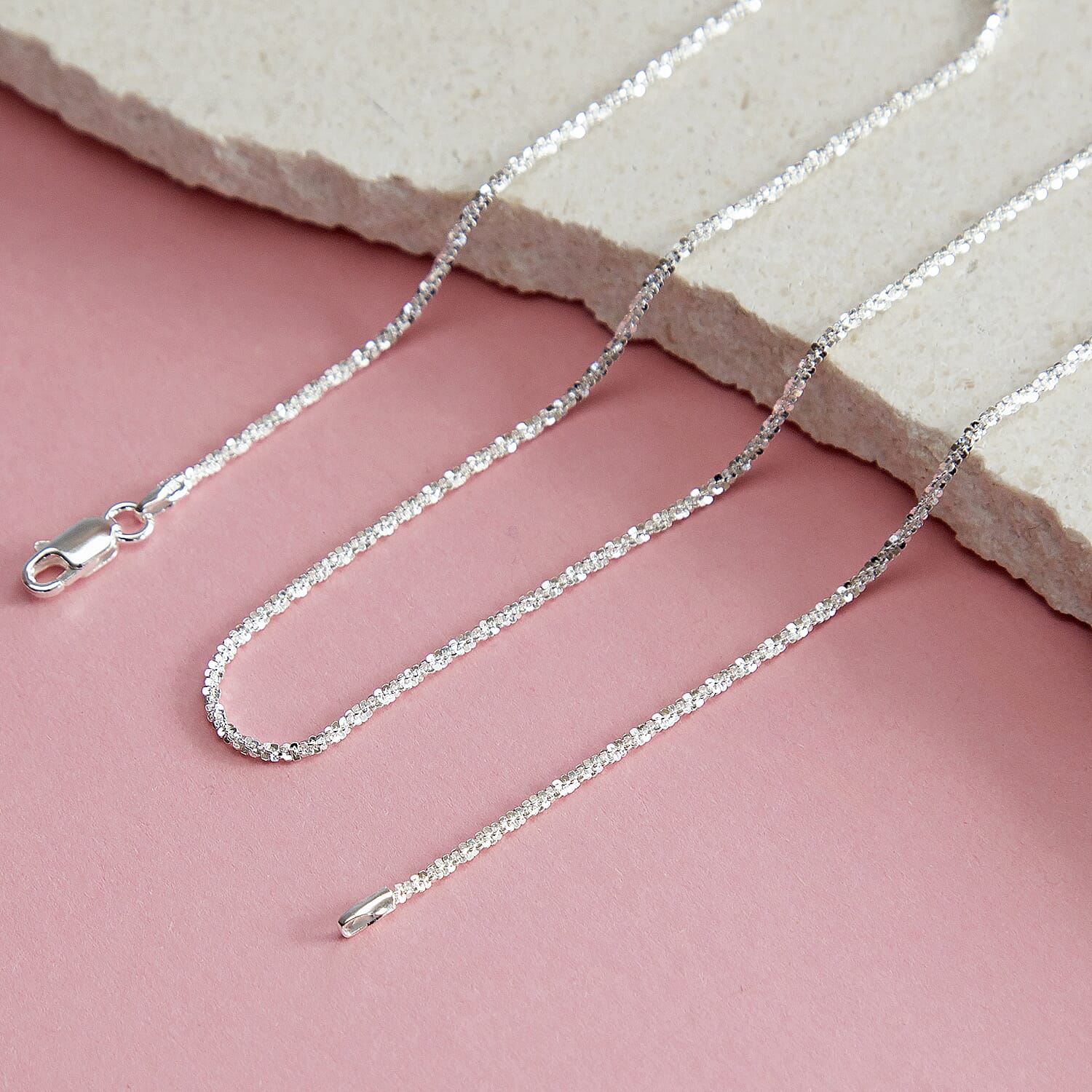 Sterling Silver Chain (Size - 16)