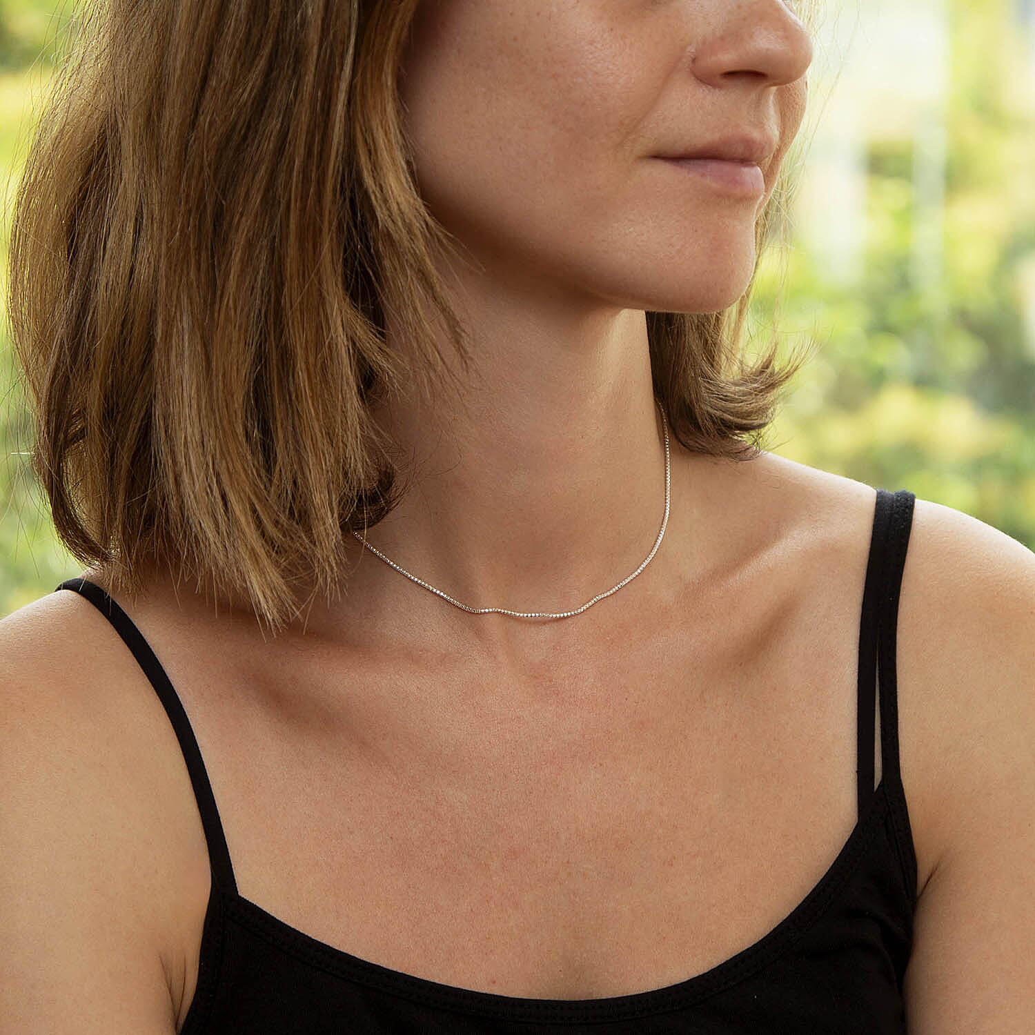 Sterling Silver Chain (Size - 16)