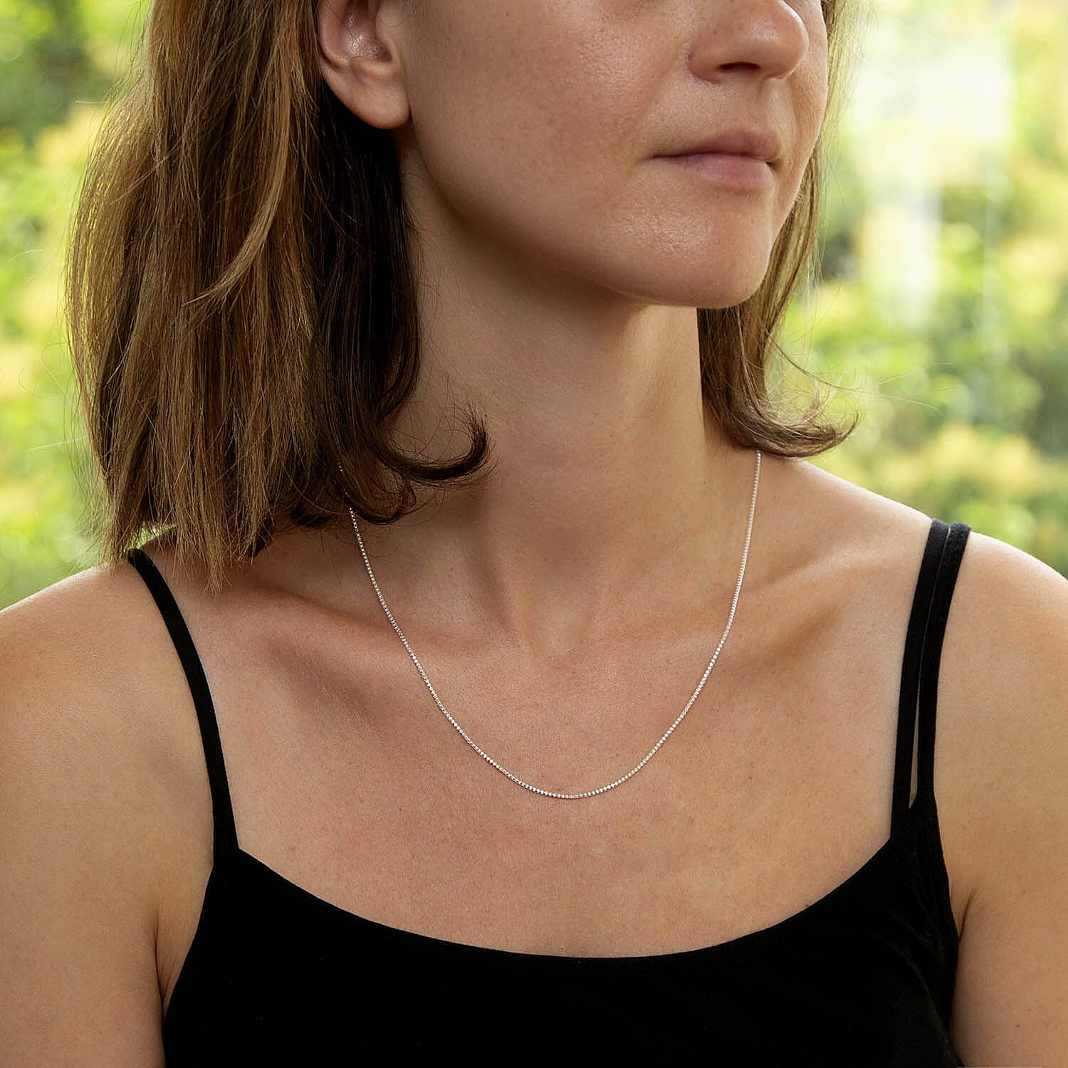 Sterling Silver Chain (Size - 20)