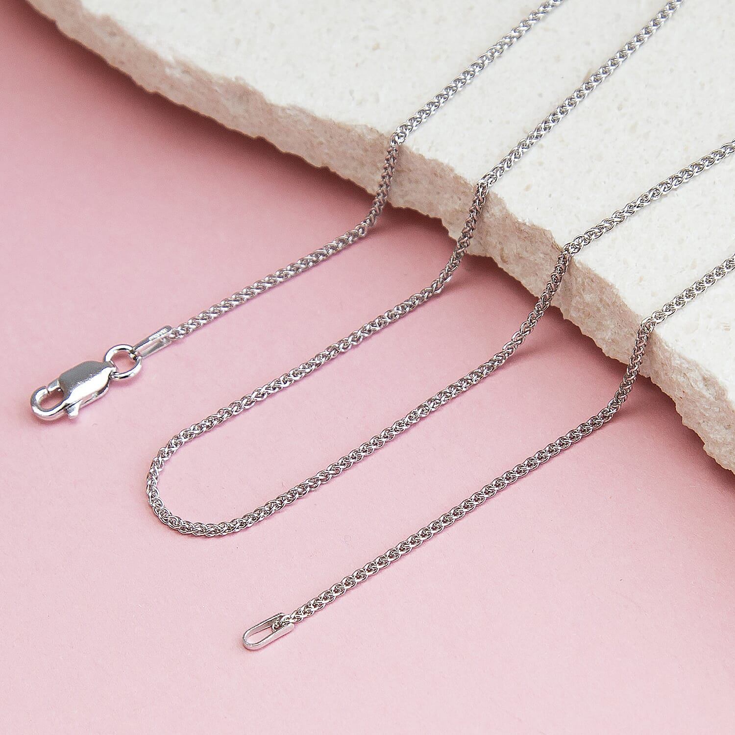 Sterling Silver Chain (Size - 16)