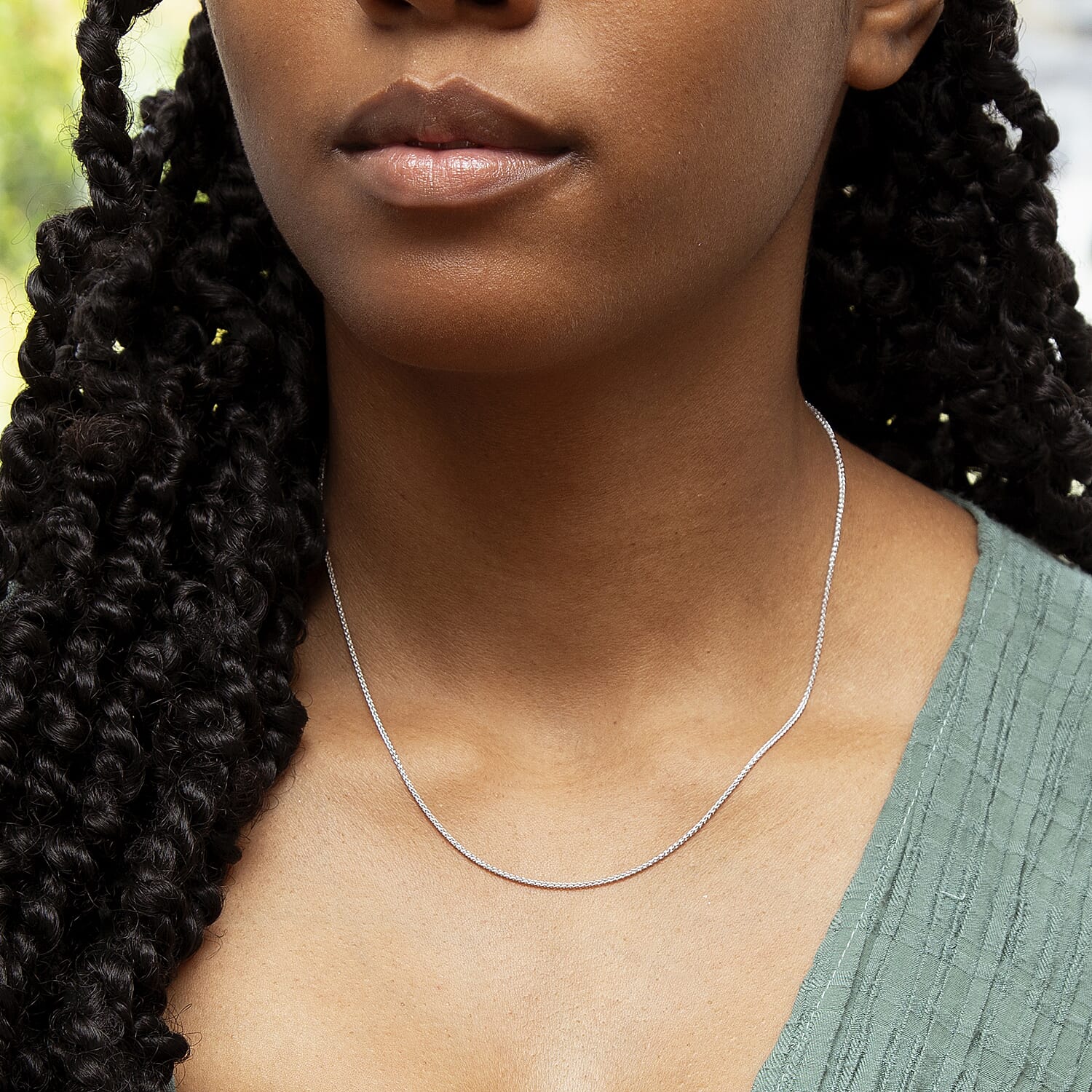 Sterling Silver Chain (Size - 18)