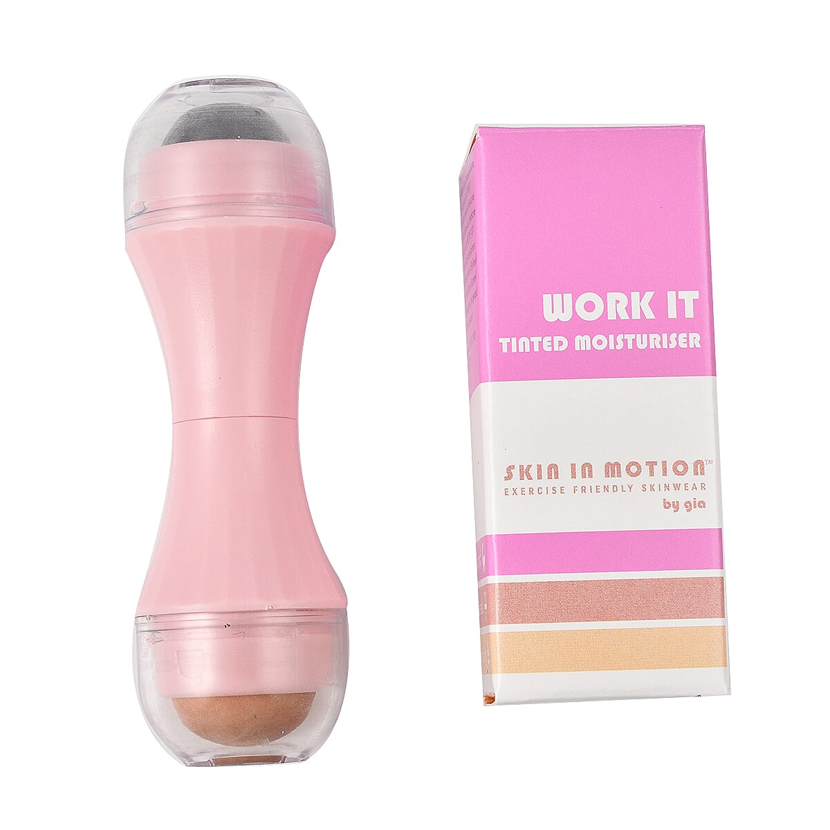 Skin In Motion- Tinted Moisturiser Shade 2 with Rock & Roll Beauty Tool