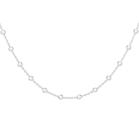 Sterling Silver 2.5mm Ball Necklace 18 Inch