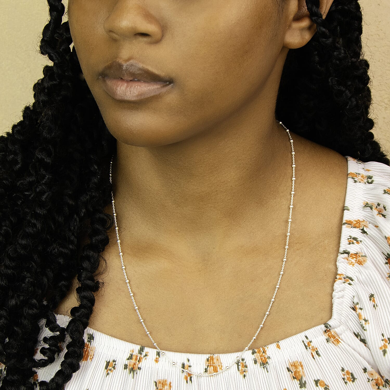 Sterling Silver Chain (Size - 22)