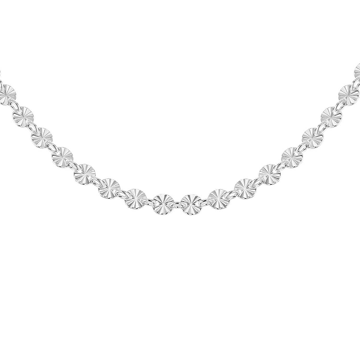 Sterling Silver Chain (Size - 17),  Silver Wt. 7 Gms