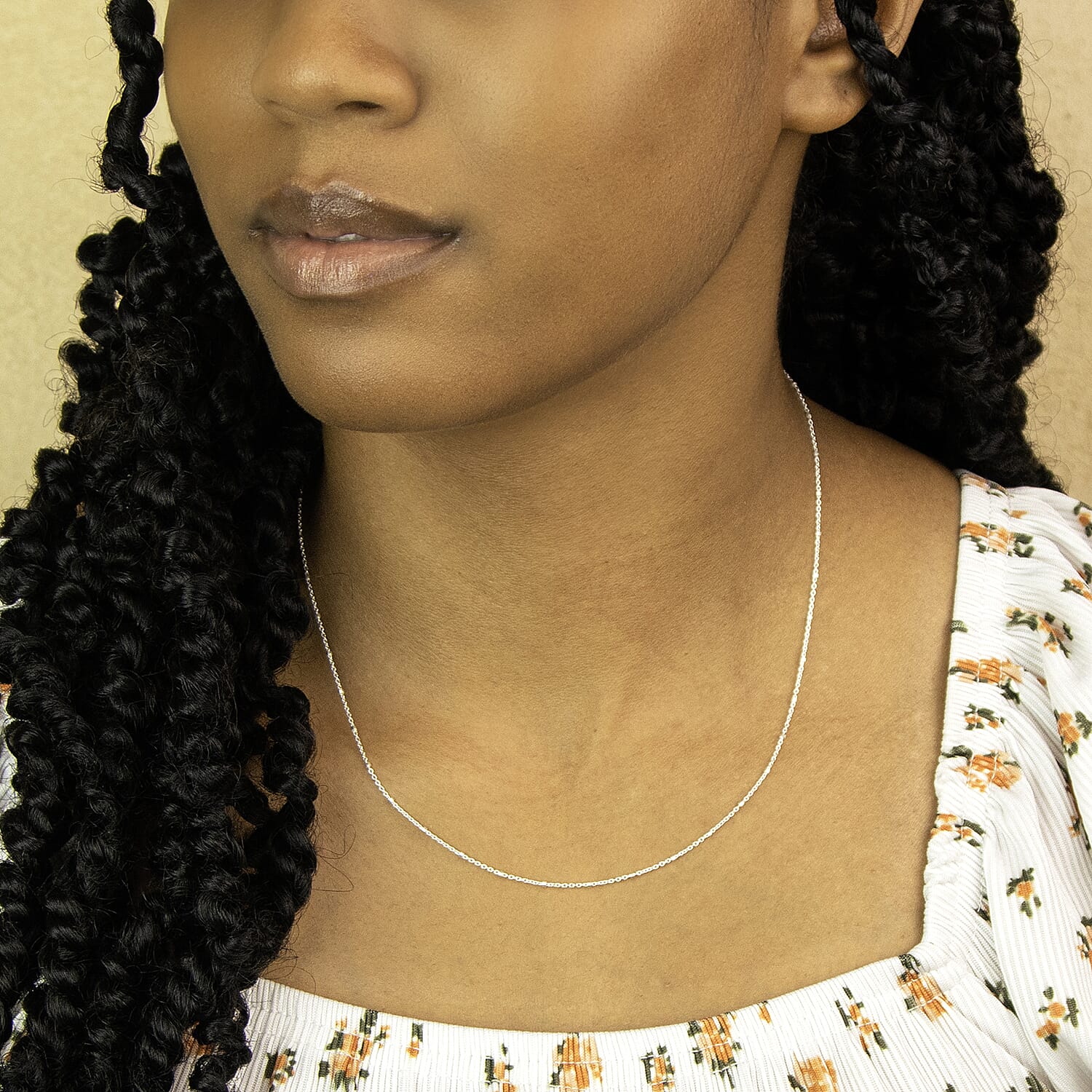 Sterling Silver Chain (Size - 18)