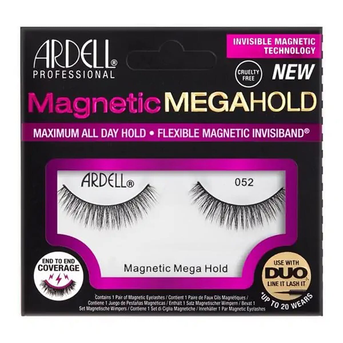 Ardell Professional Magnetic MEGAHOLD Lashes 052