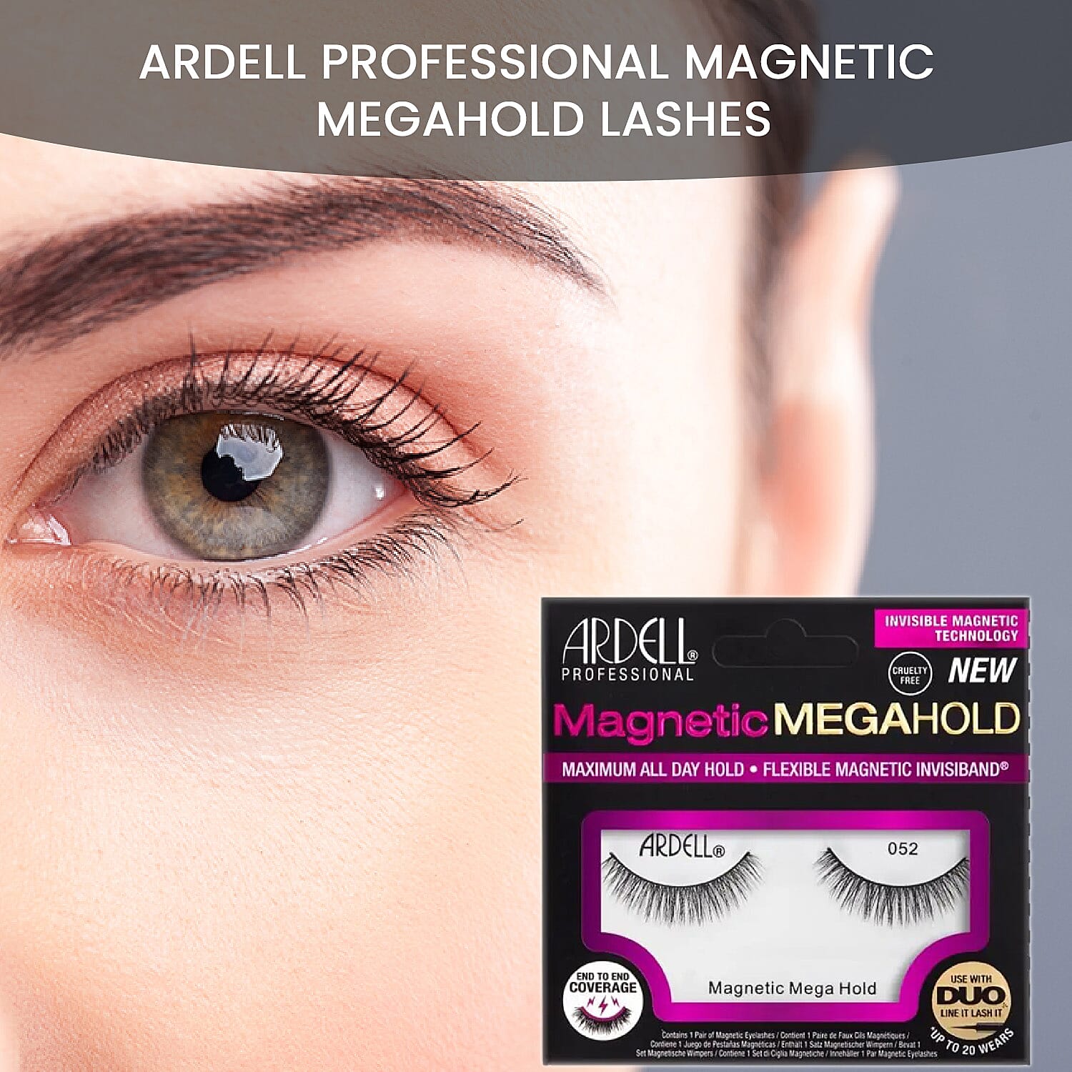 Ardell Professional Magnetic MEGAHOLD Lashes 052