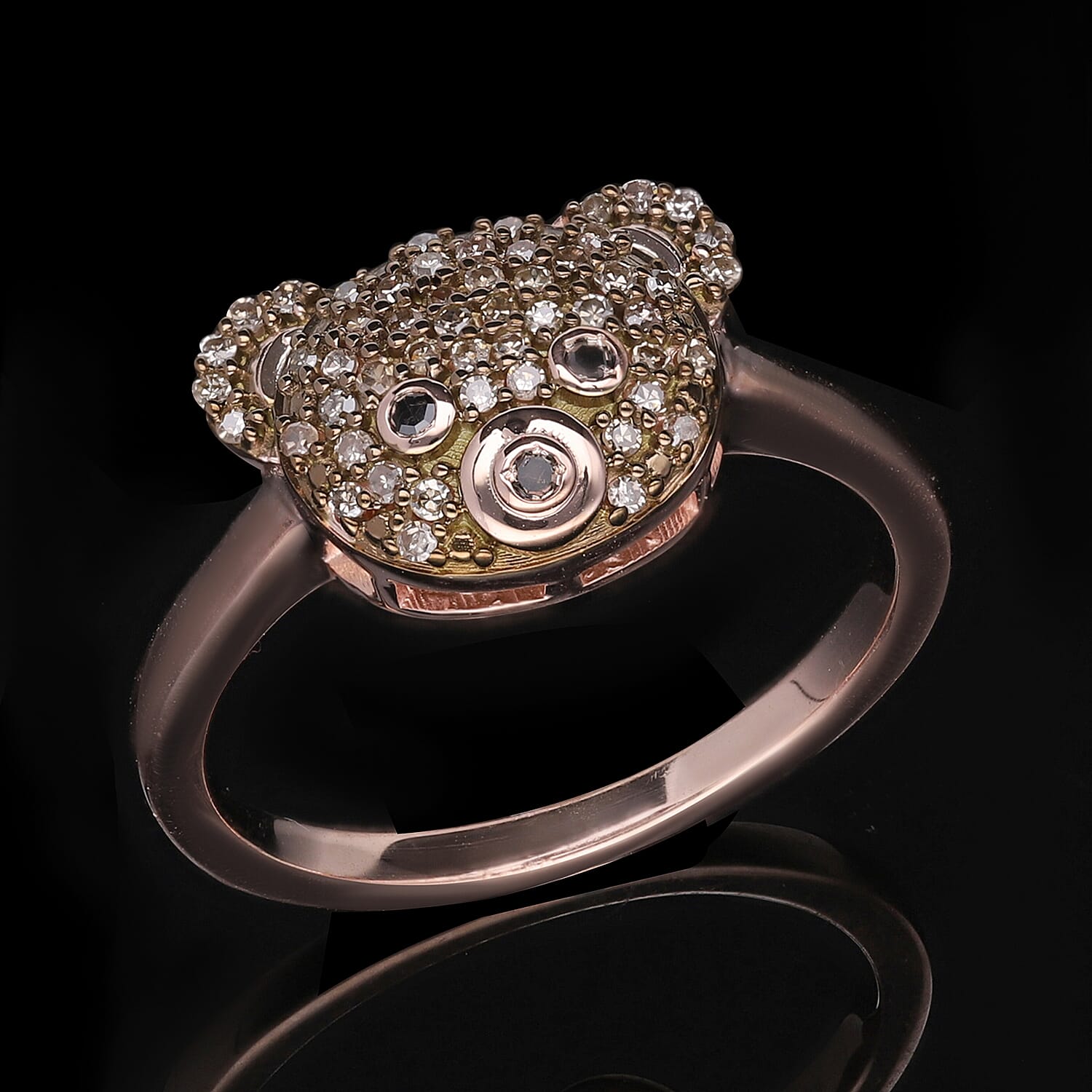 Bear on sale engagement ring