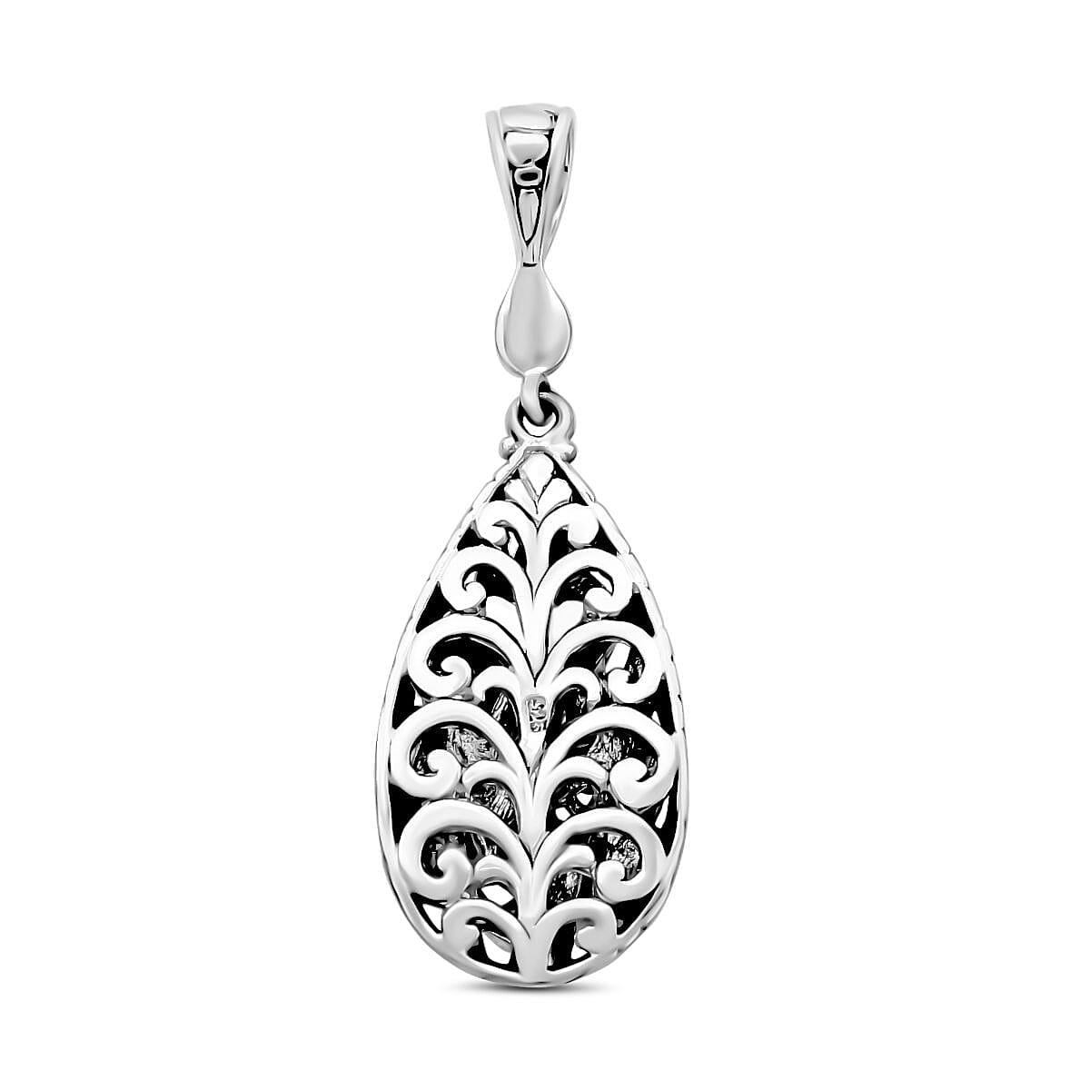 Royal Bali Collection- The Sacred Dragonfly Handmade Sterling Silver Pendant, Silver Wt. 8.00 GM