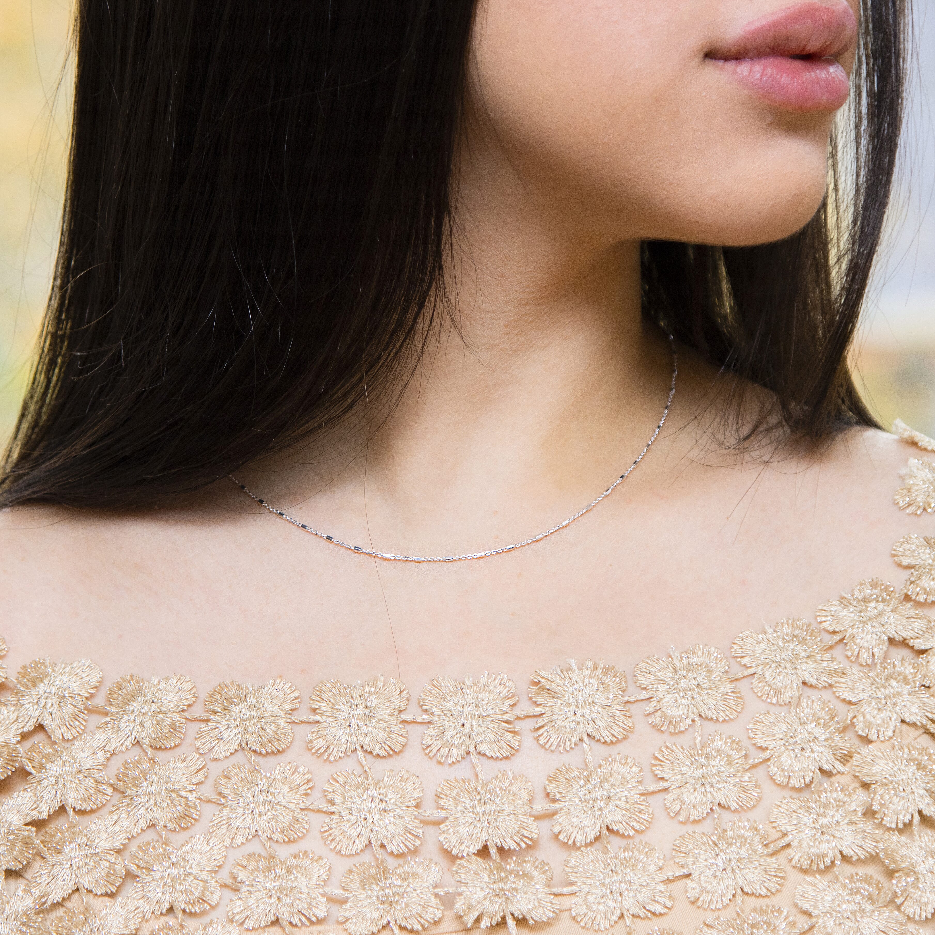 Sterling Silver Chain (Size - 16)