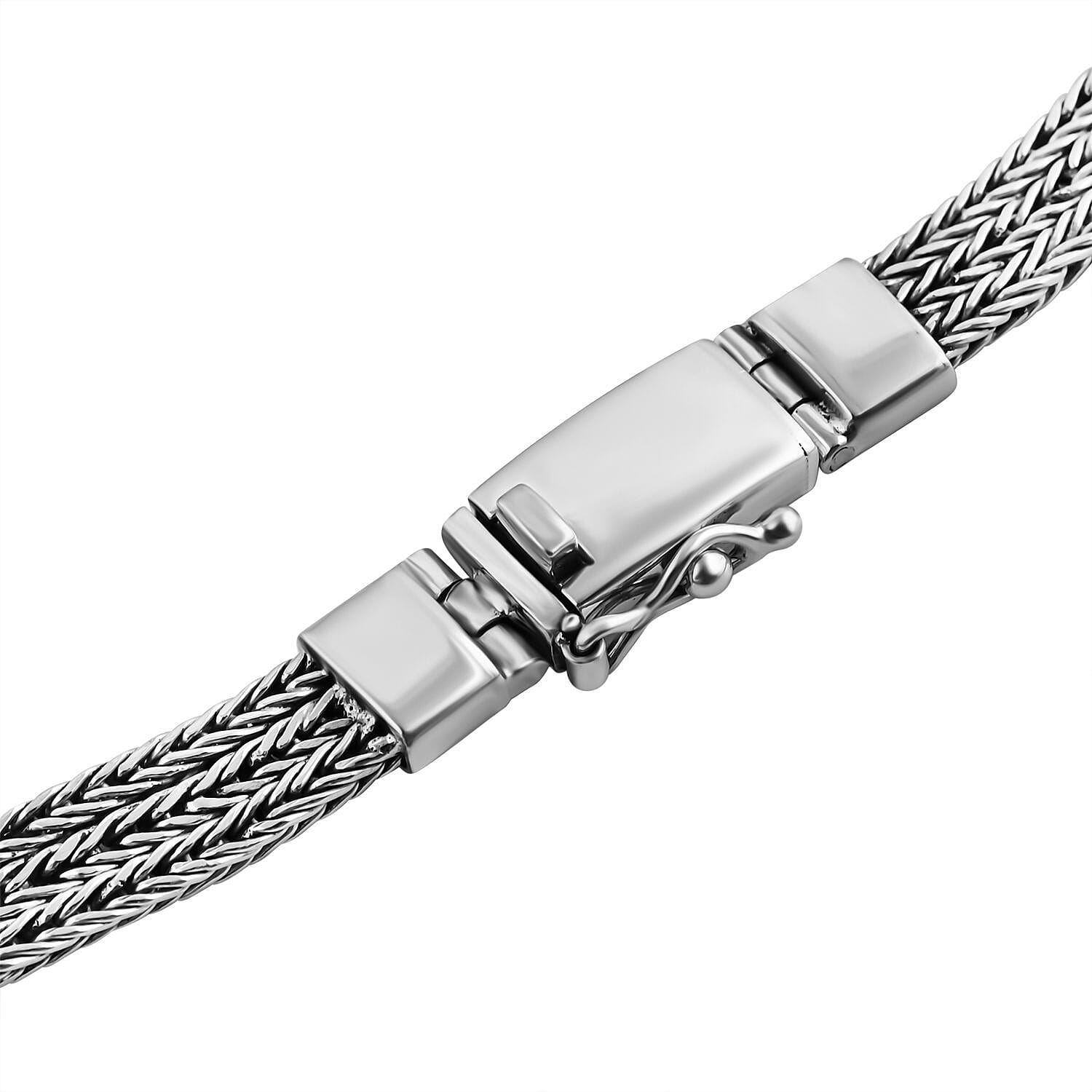 Royal Bali Collection - Sterling Silver Tulang Naga Necklace (Size - 18), Silver Wt. 55.35 Gms