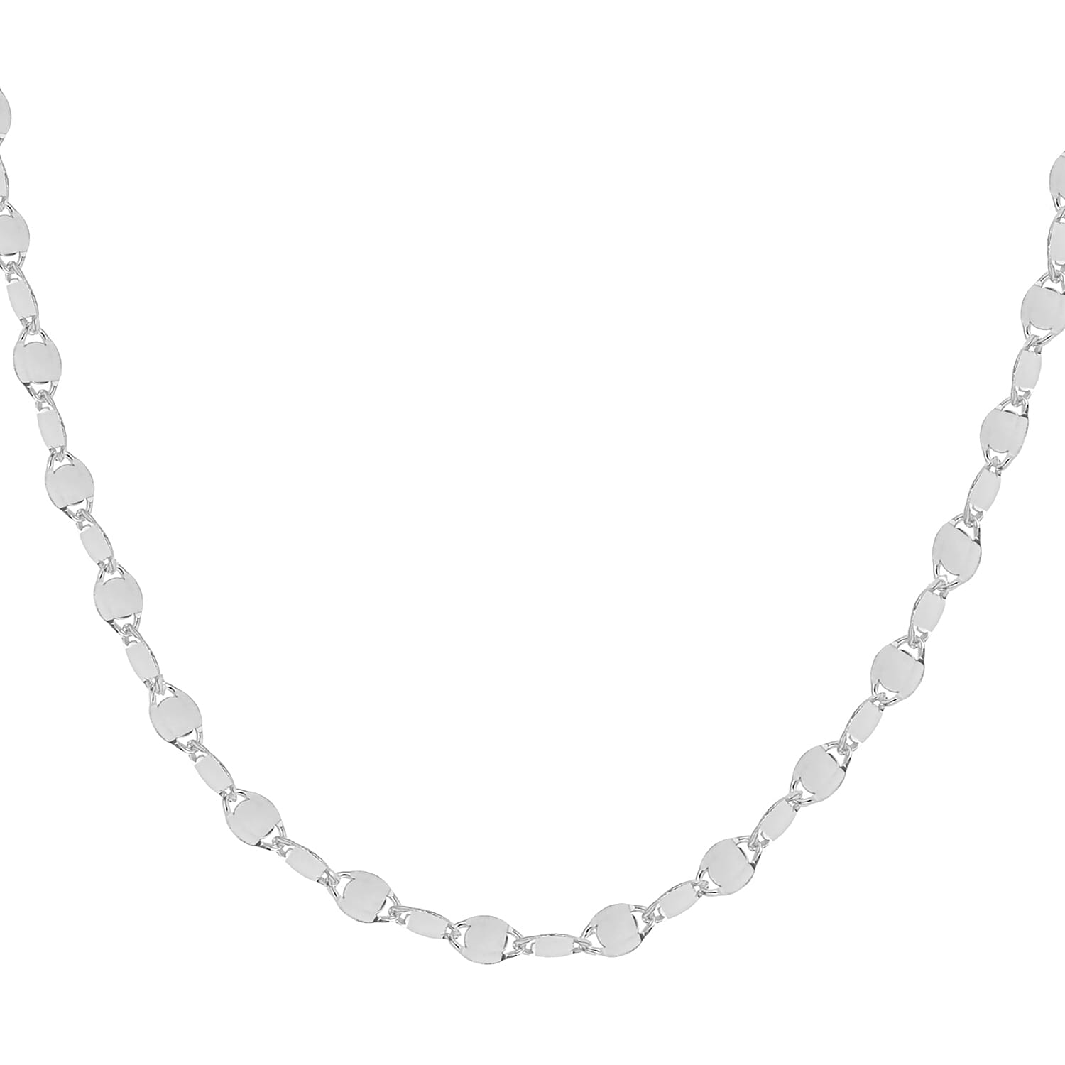 Sterling Silver Chain (Size - 20),  Silver Wt. 9.8 Gms