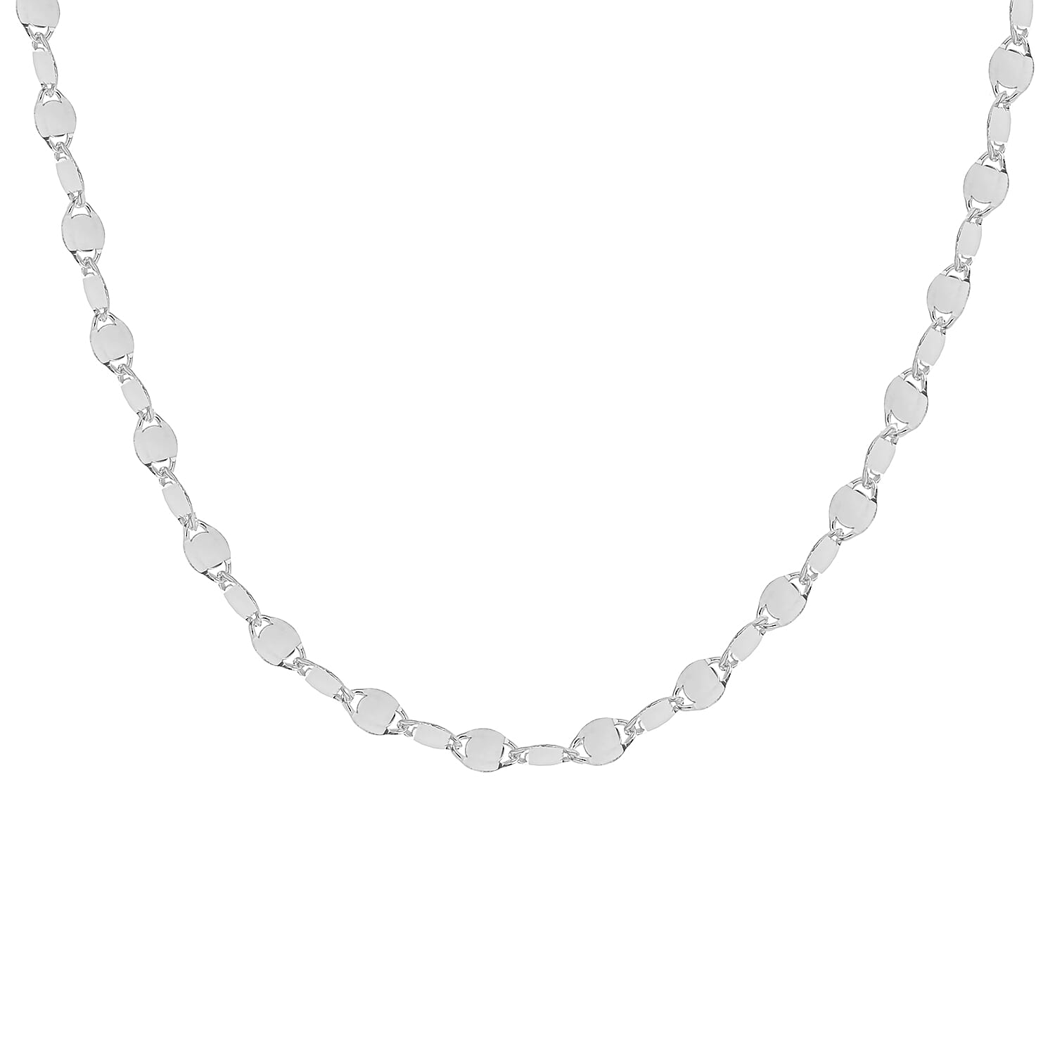Sterling Silver Chain (Size - 20),  Silver Wt. 9.8 Gms