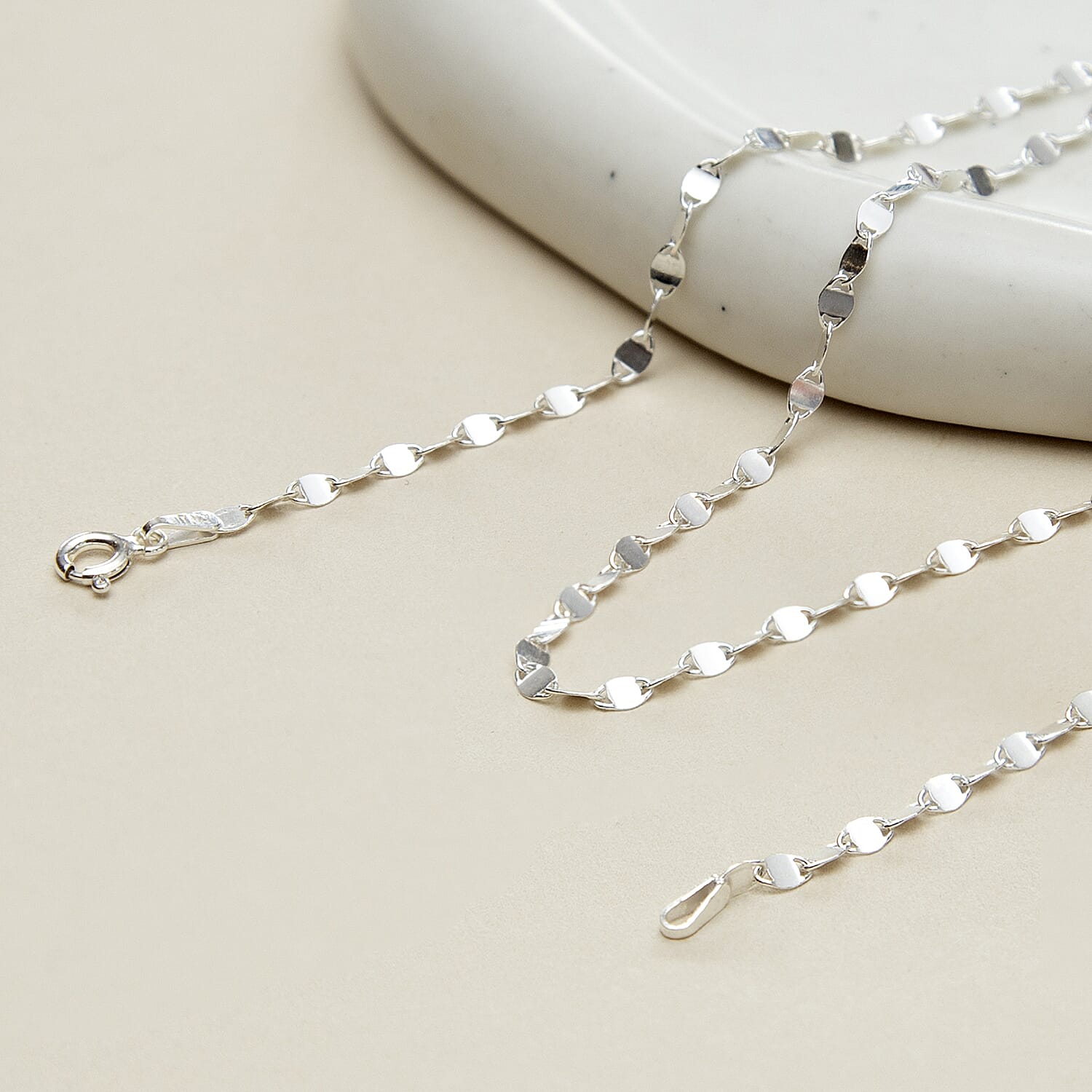 Sterling Silver Chain (Size - 18)