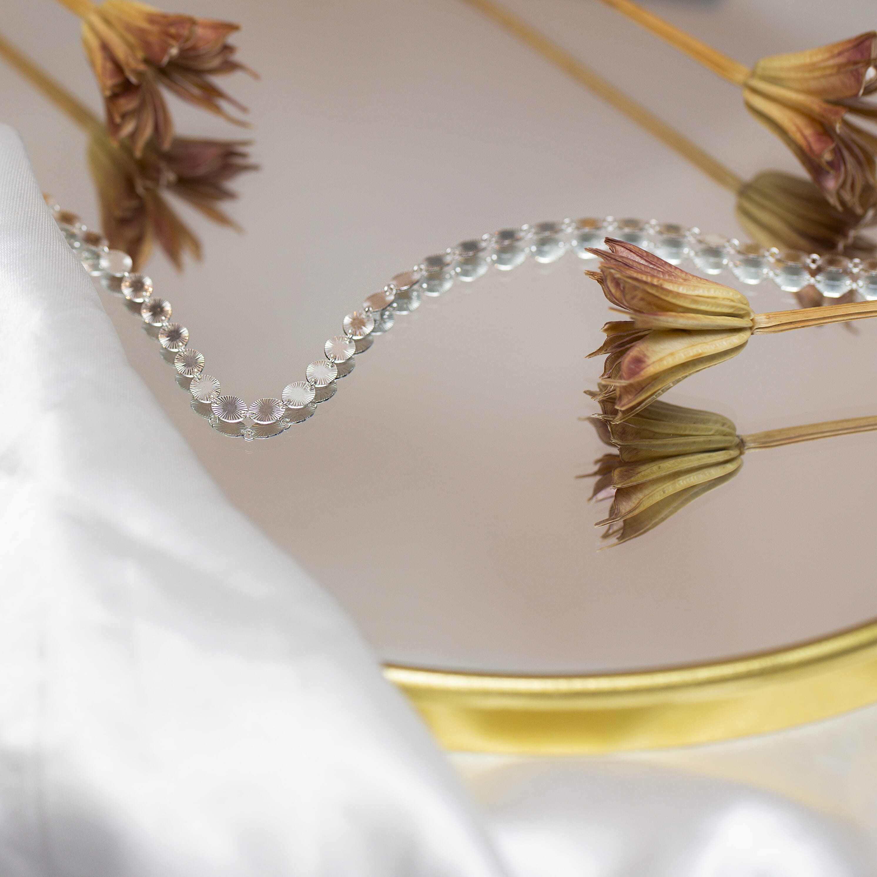 Sterling Silver Chain (Size - 18),  Silver Wt. 6.3 Gms