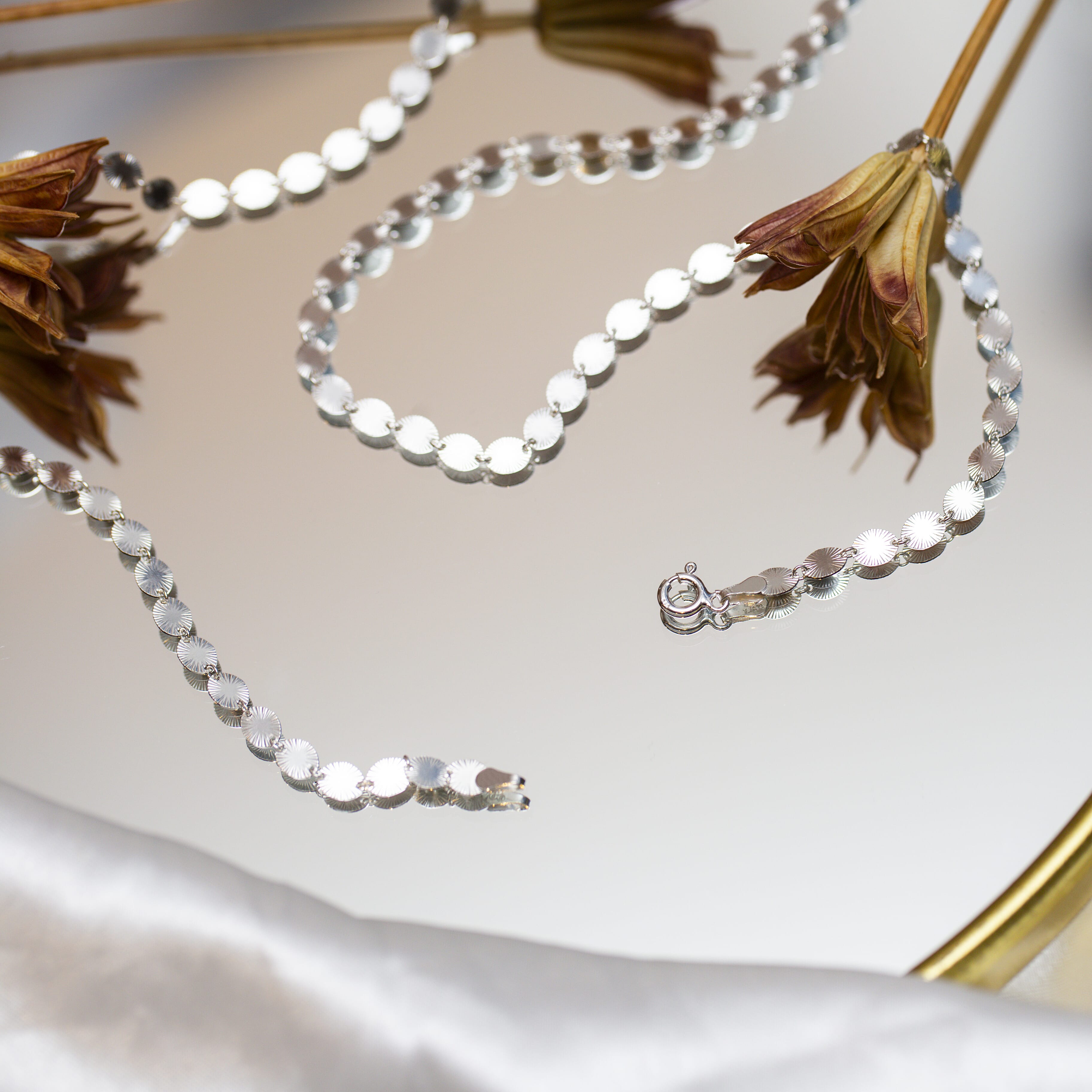 Sterling Silver Chain (Size - 20),  Silver Wt. 7 Gms