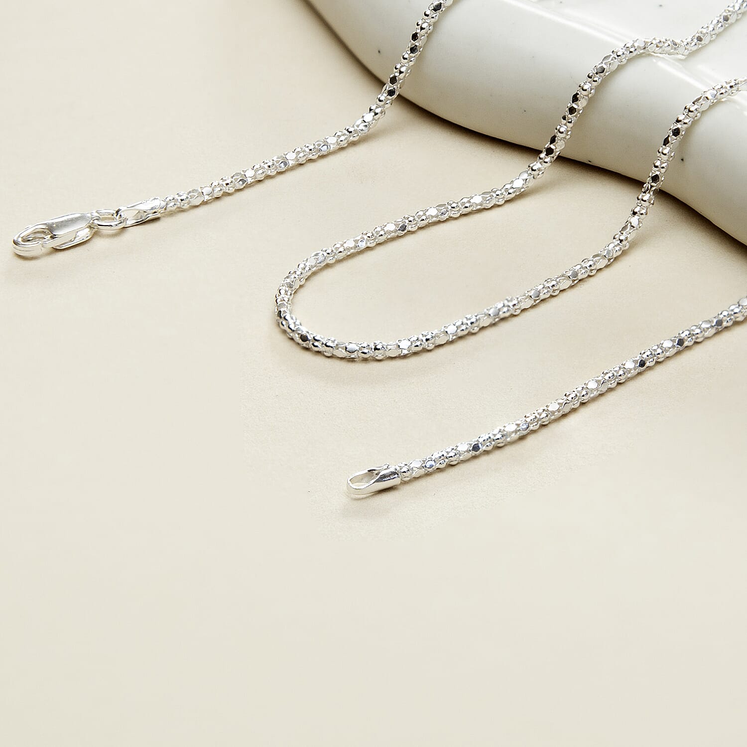Sterling Silver Chain (Size - 18)