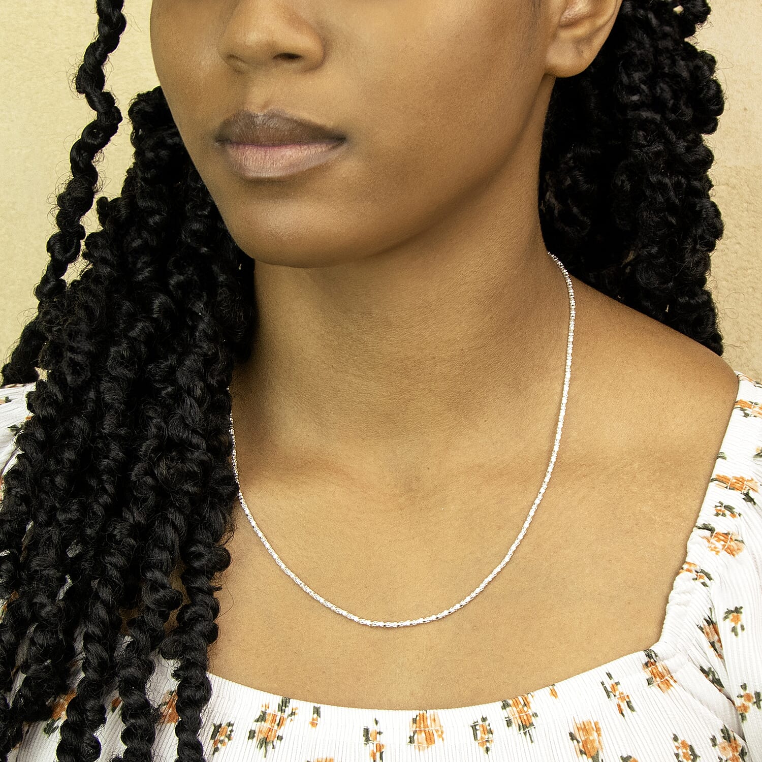 Sterling Silver Chain (Size - 20)