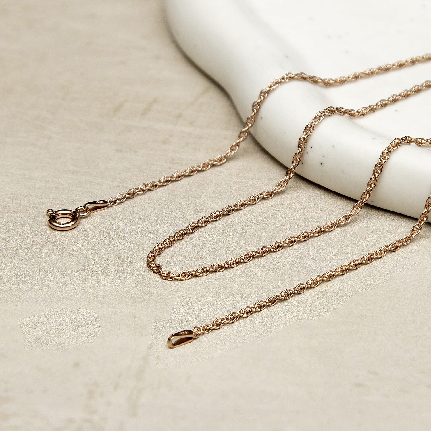 Sterling Silver Chain (Size - 20)