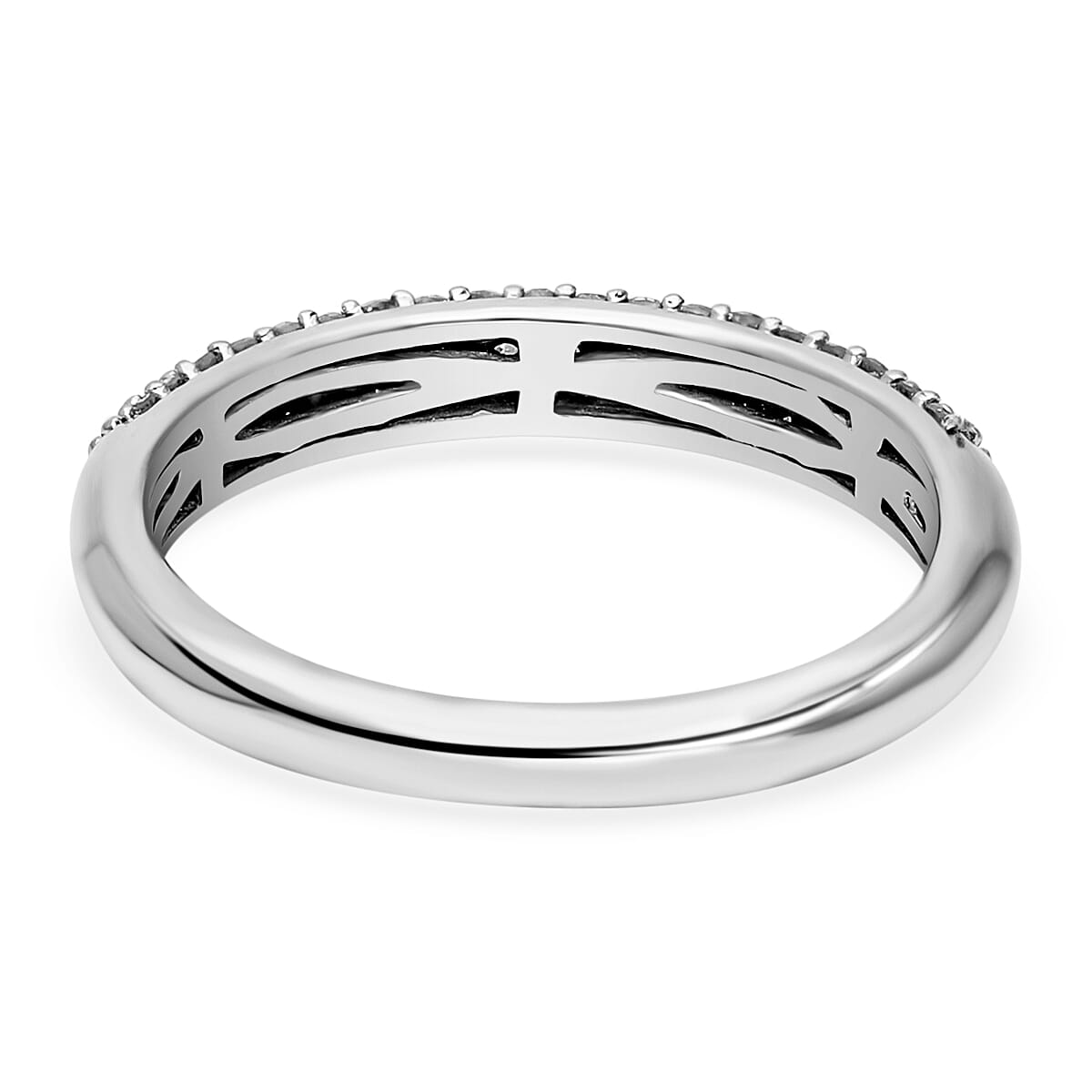 9K White Gold Diamond SGL Certified Ring