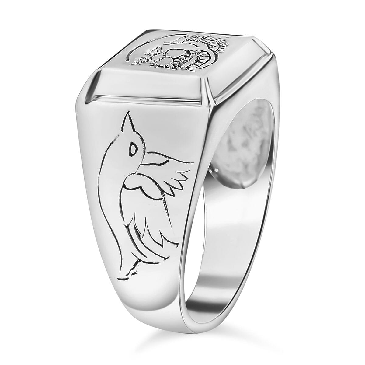 Royal Bali Collection - Sterling Silver Signet Ring