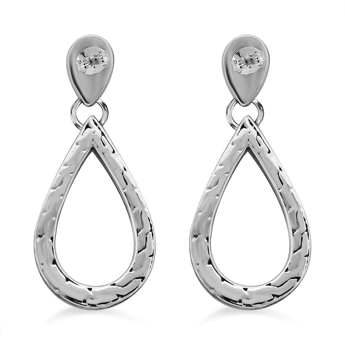 Royal Bali Collection- Sterling Silver Earrings, Silver Wt. 10.95 Gms