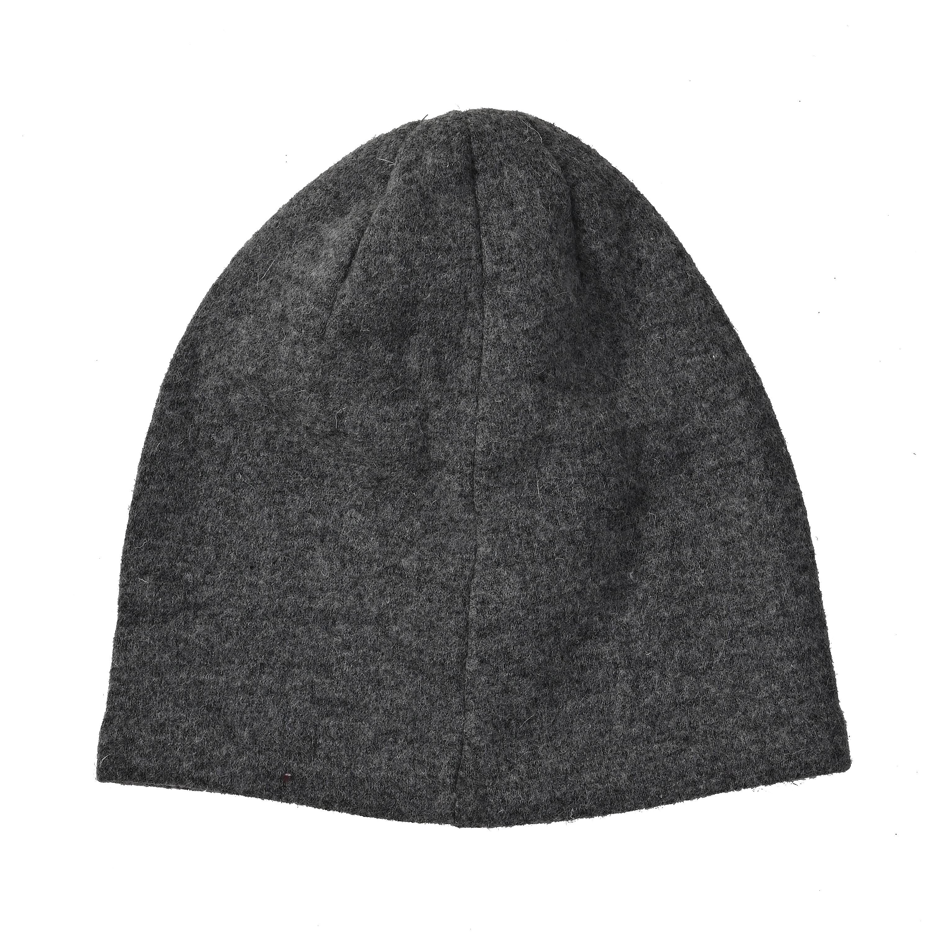 70% Cashmere Wool Gloves & Hat - Grey