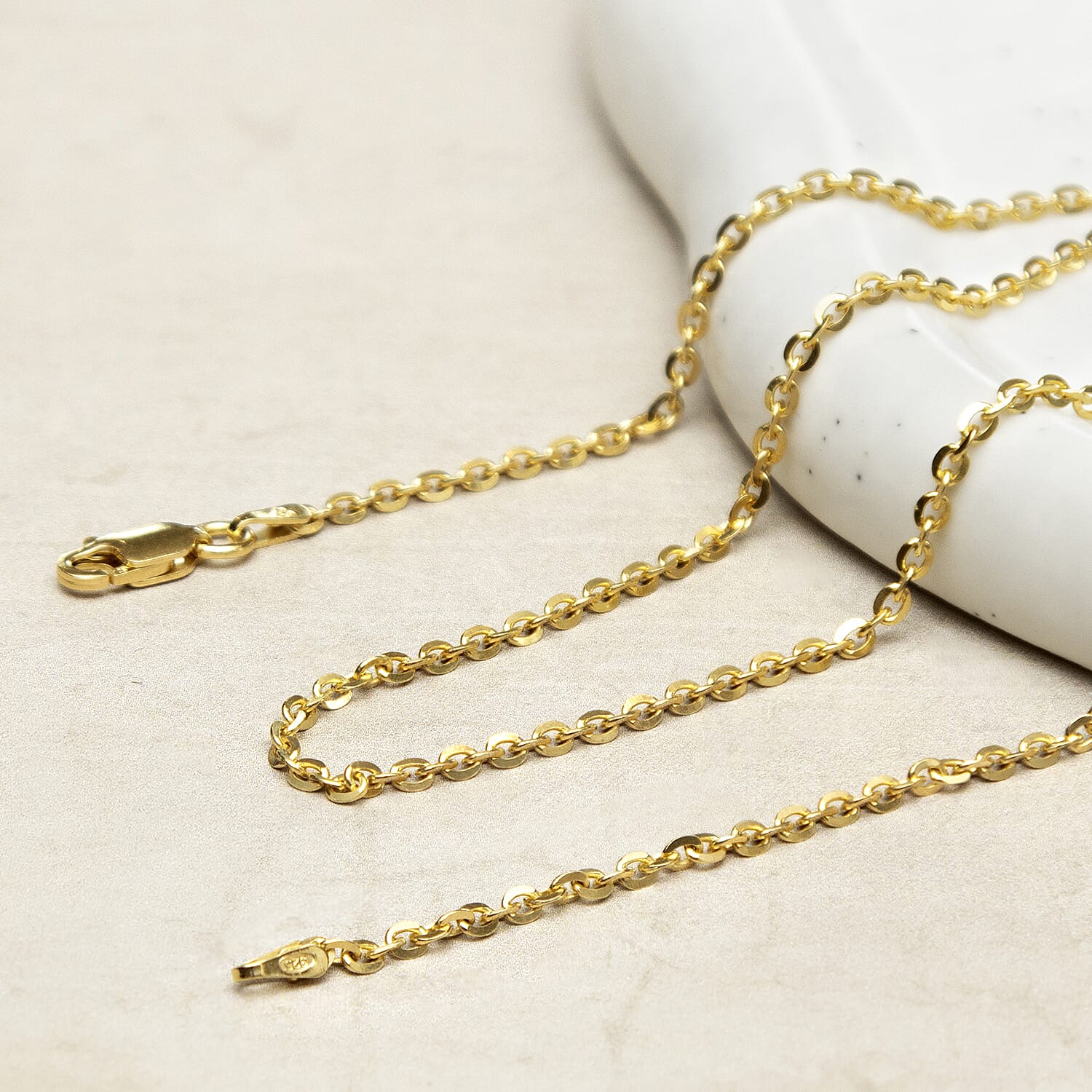 Sterling Silver Chain (Size - 16)