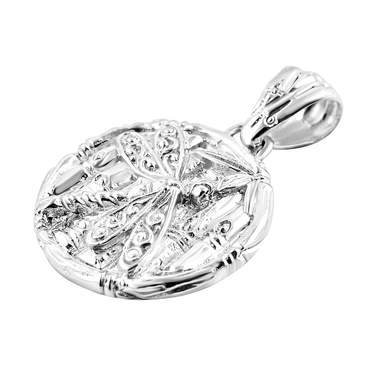 Royal Bali Collection - Sterling Silver Dragonfly Pendant