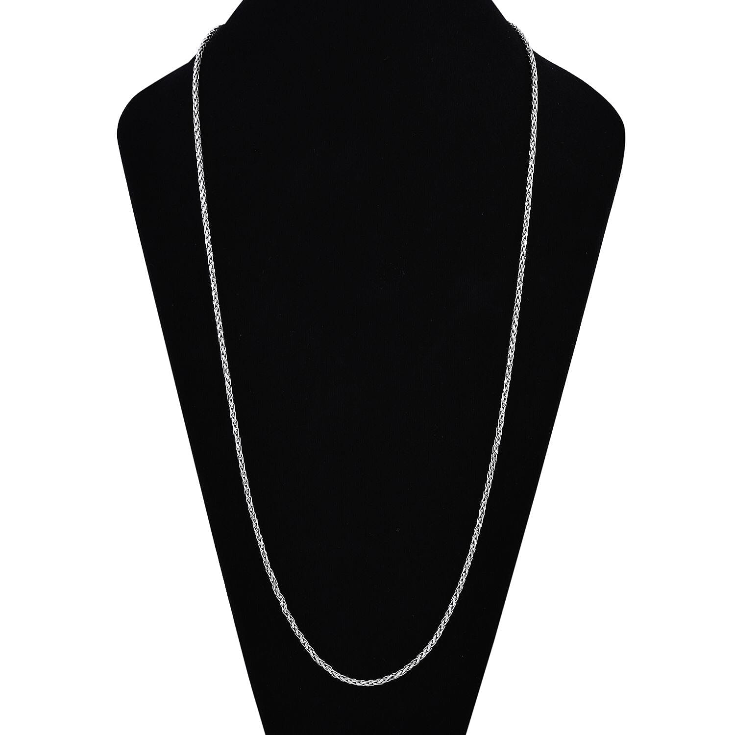 Royal Bali Collection - Sterling Silver Padian Necklace (Size - 20)