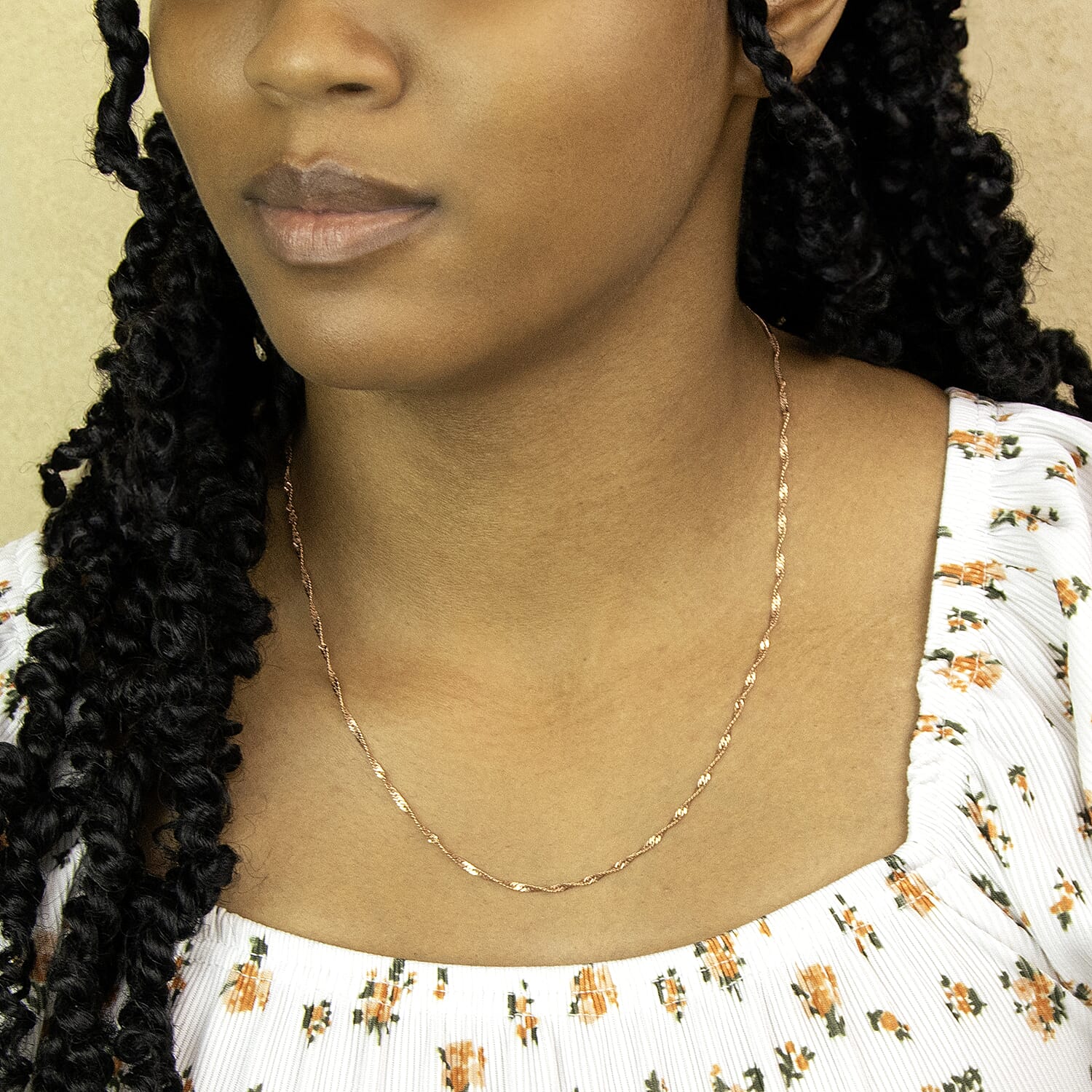 Sterling Silver Chain (Size - 20)