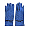 Cashmere Wool Gloves - Blue & Black