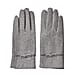 5-Finger Touch Screen Gloves with Brick & Arctic Velvet Lining - Black