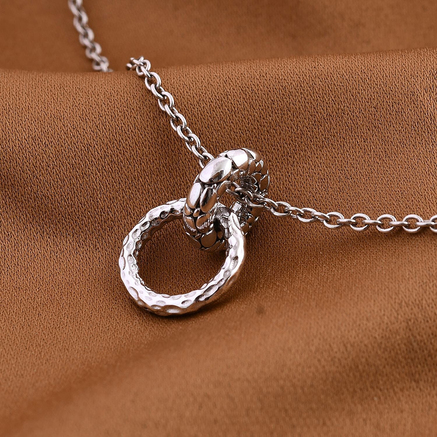 Royal Bali Collection - Sterling Silver Pebble Pendant
