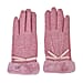 Cashmere Gloves With Faux Fur With Touch Screen Function