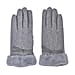 Cashmere Gloves With Faux Fur With Touch Screen Function