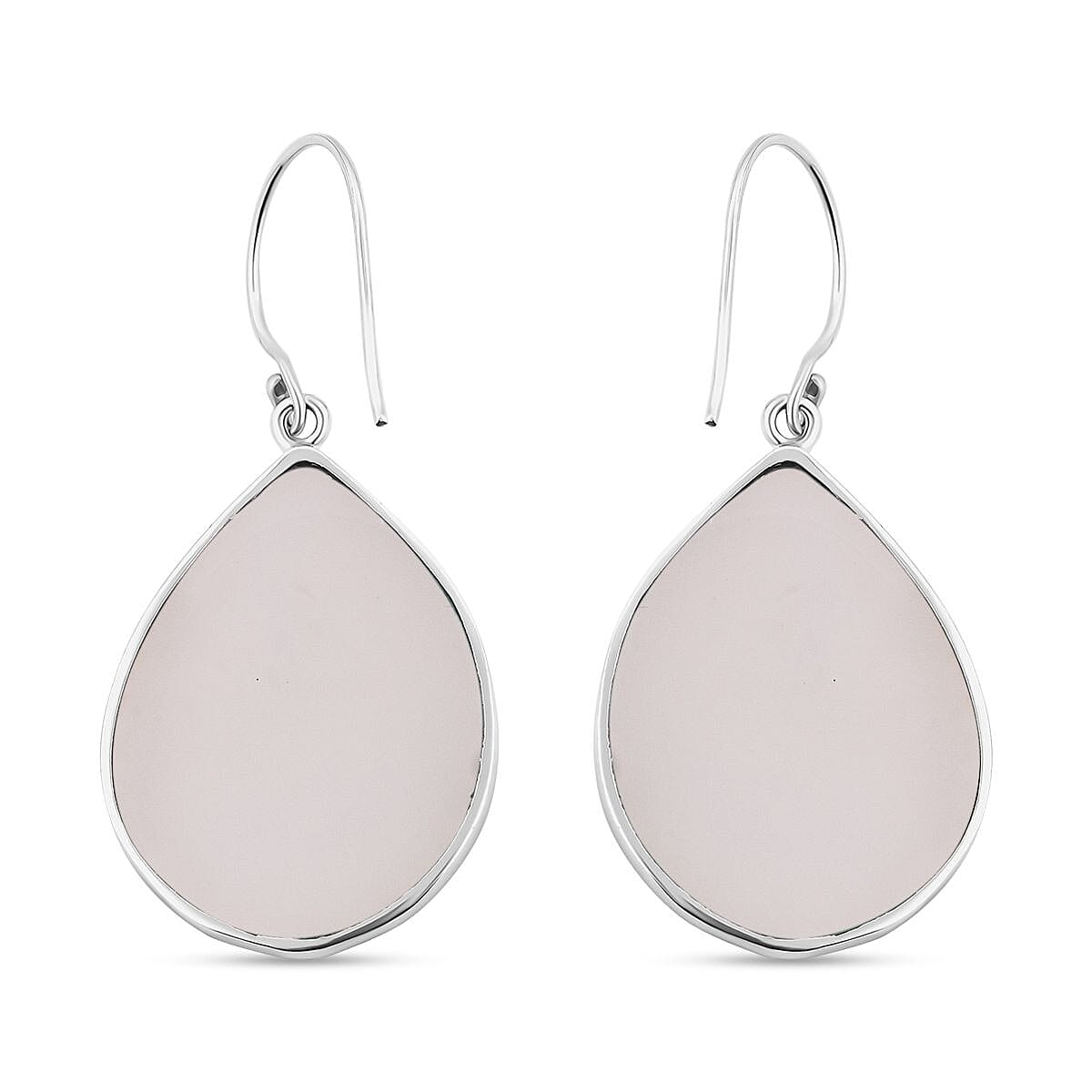 Royal Bali Collection - Mother Of Pearl Dragonfly Earrings in Sterling Silver