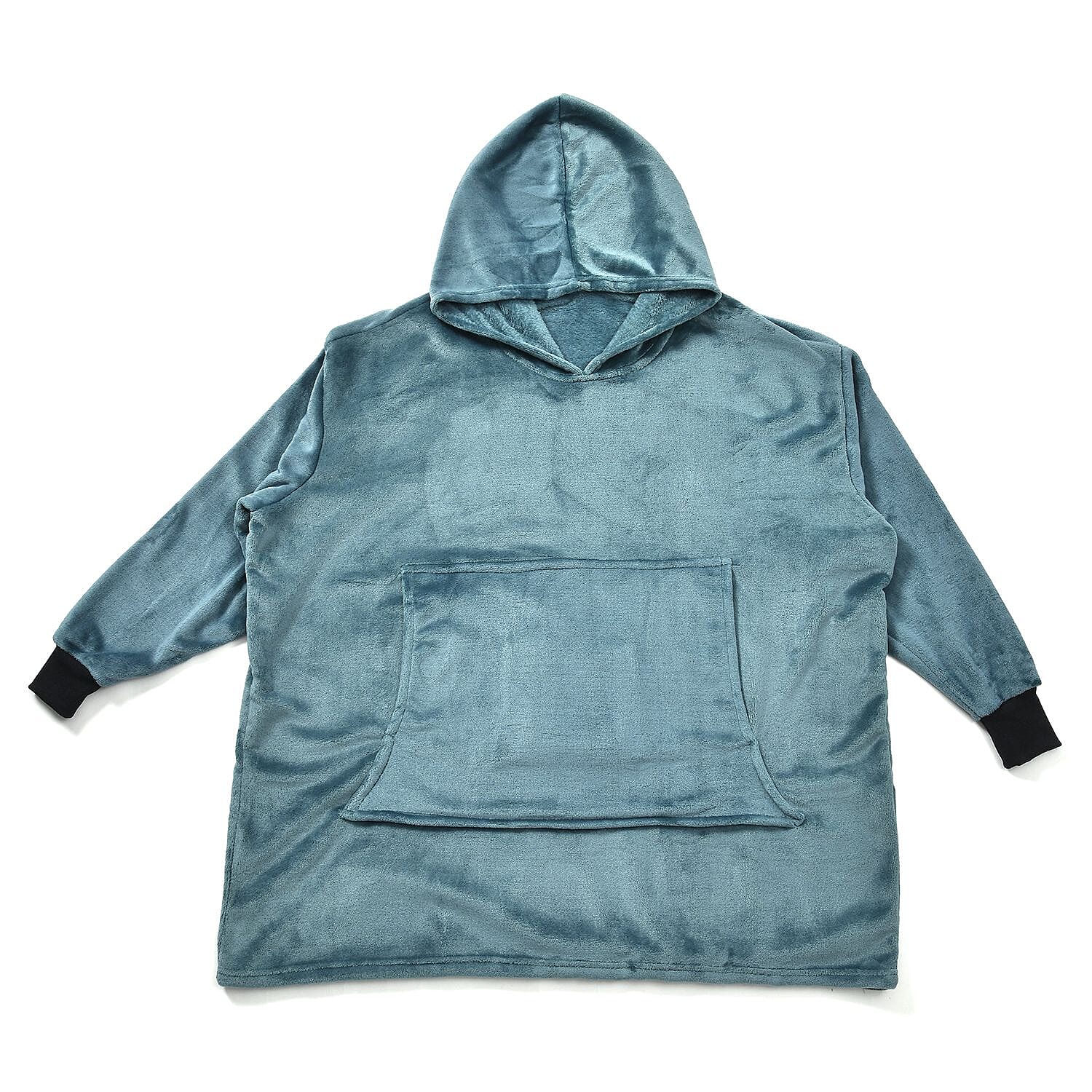 Teal Cozy Hoodie (Size 96x89 cm) - Green