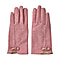 70% Cashmere Touch Screen Gloves with Decorative Bowknot - Beige
