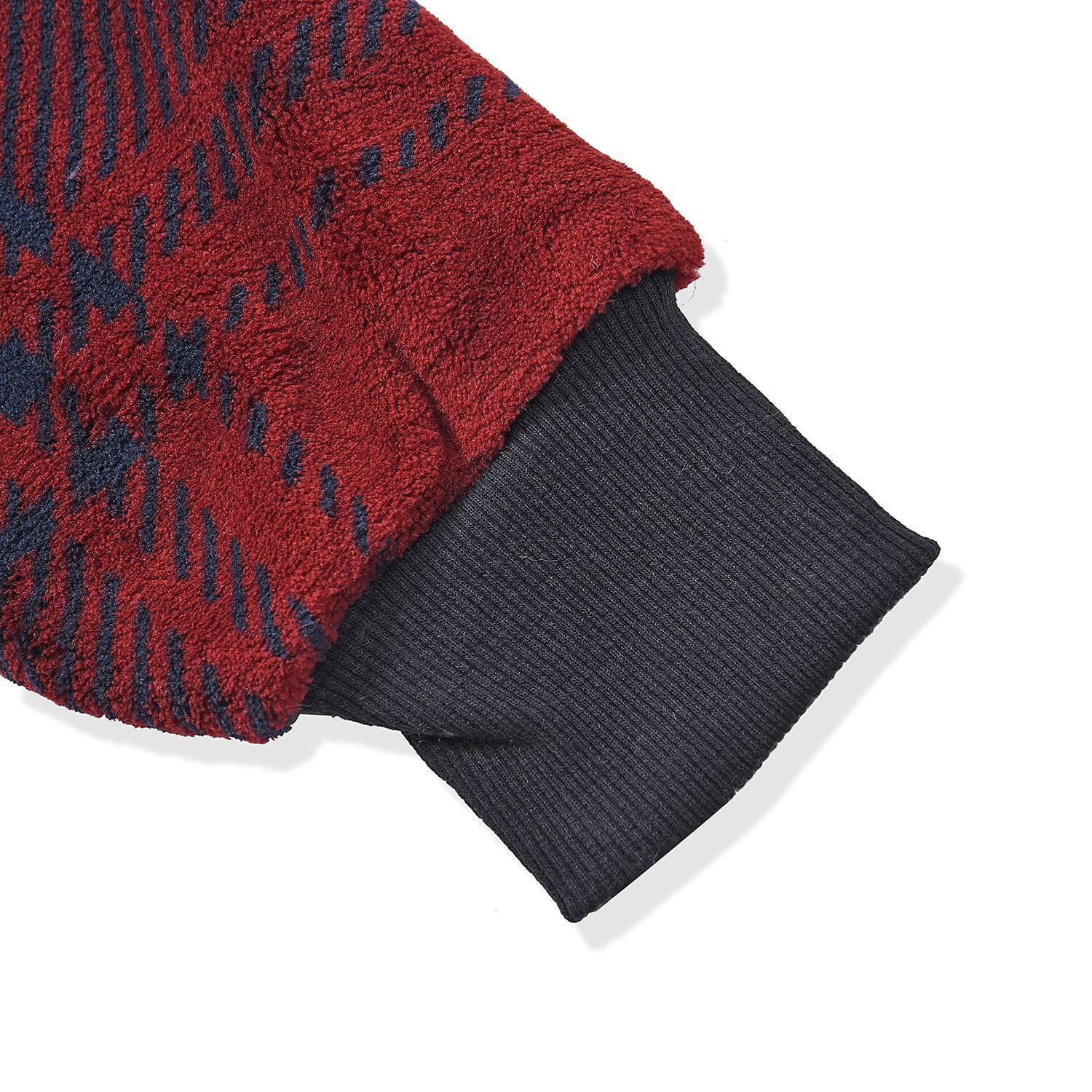 Polyester Solid Jacket - Green