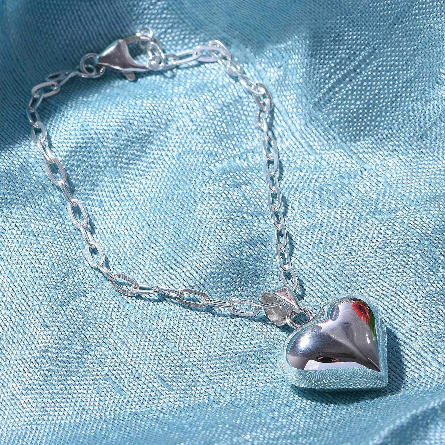 Sterling Silver Bracelet (Size - 7.5), Silver Wt. 6.5 Gms