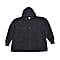 Solid Coloured Sherpa Blanket Hoodie