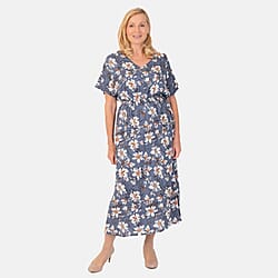 Tamsy Printed Midi Dress