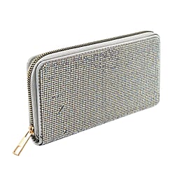 Sparkly Rhinestone Purse (Size 19x2x10 cm) - AB - Green