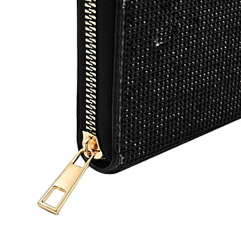 https://tjcuk.sirv.com/Products/76/2/7622400/PU-Rhinestone-Wallet-Size-19x2x10-cm-Black-Green_7622400_2.jpg?w=342&h=342