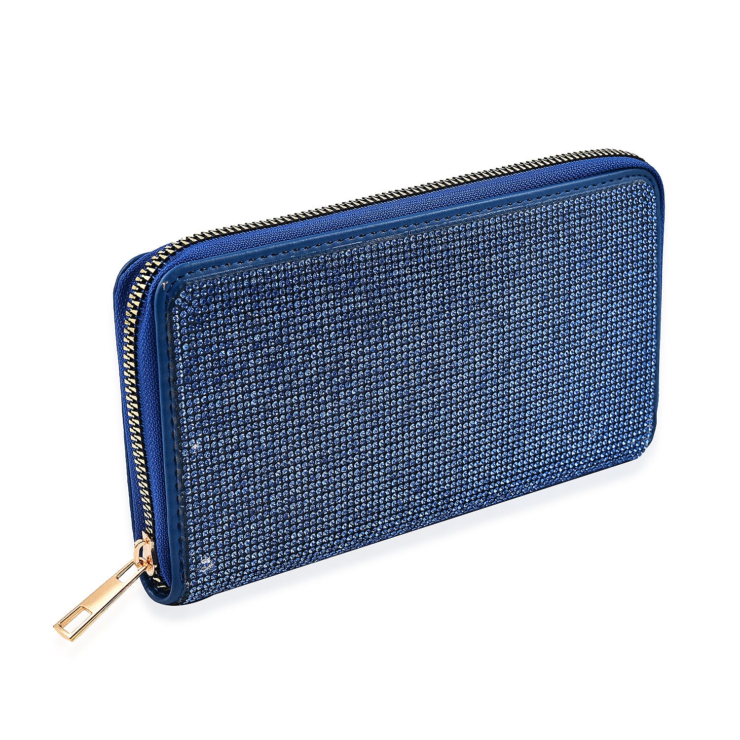 Sparkly Rhinestone Purse (Size 19x2x10 cm) - Blue - Green