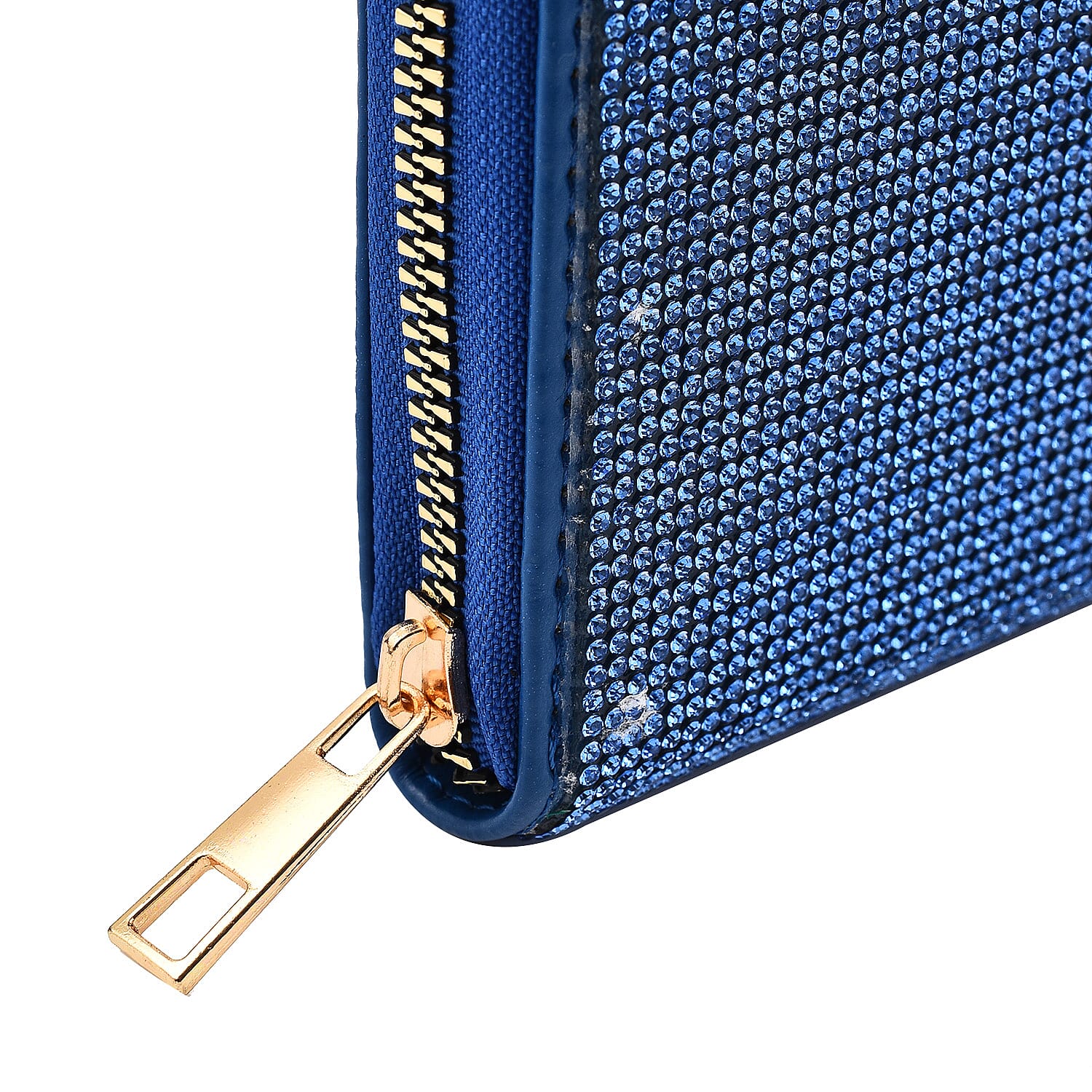 Sparkly Rhinestone Purse (Size 19x2x10 cm) - Blue - Green